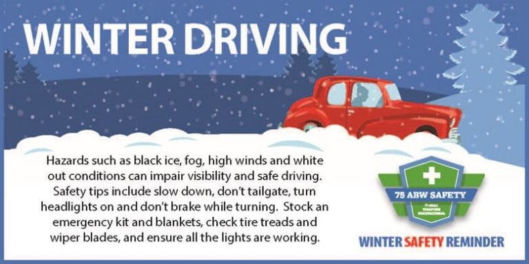 Winter Driving Flyer