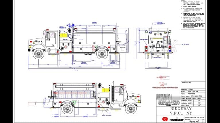 Fire Truck Layout